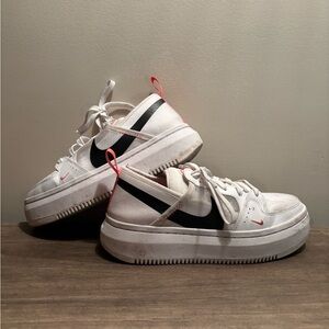 Nike Court Vision Alta TXT ‘White Sea Coral’ Sneaker